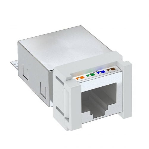 Разъем RJ45 кат.5e экр. Snap-In ASM-C5 GS OBO 6117343 1138507