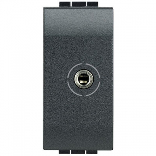 Разъем Аудио Jack 35 LivingLight антрацит Leg BTC L4280 1041357