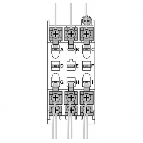 Разъем для втычного авт. выкл. Susol MCCB ASS'Y CONNECTOR KIT TD160~TS800 LSIS 83261171807 273883