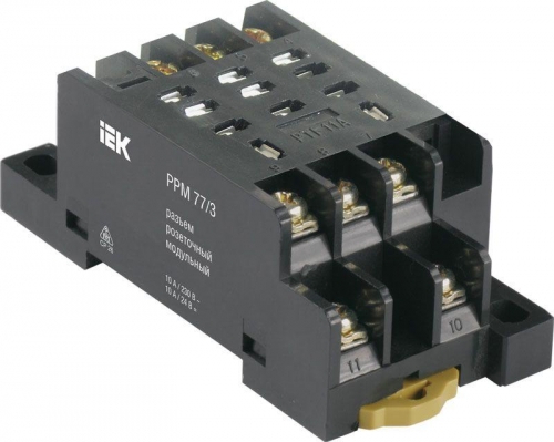 Разъем РРМ 77/3 ИЭК RRP10D-RRM-3 73644