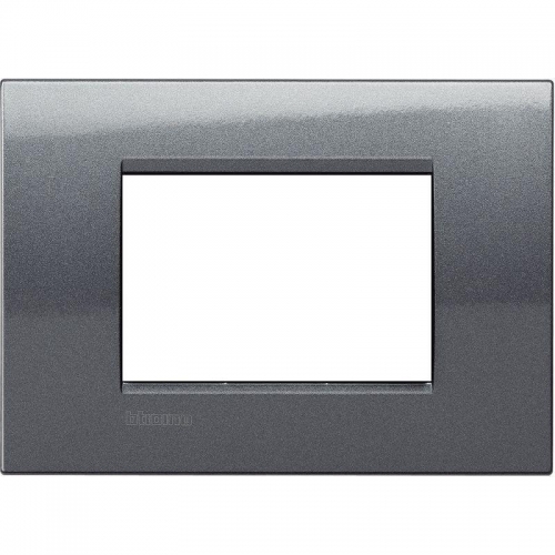 Рамка 3-м LivingLight "Сталь" Leg BTC LNA4803AC 1215795