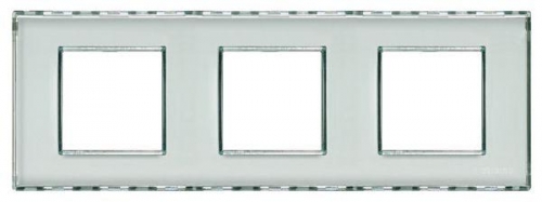 Рамка 3-м LivingLight прямоугол. Kristall Leg BTC LND4802M3KR 1041674