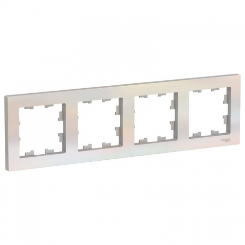 Рамка 4-м ATLAS DESIGN универс. жемчуг SchE ATN000404 1240266