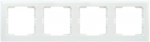 Рамка 4-м BOLERO РГ-4-ББ горизонт. бел. ИЭК EMB40-K01 1233551