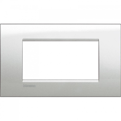 Рамка 4-м LivingLight "Лунное серебро" Leg BTC LNA4804GL 1215798