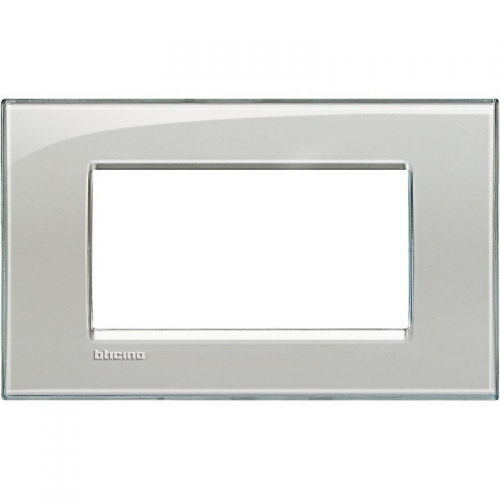 Рамка 4мод. LivingLight прямоугол. серое небо Leg BTC LNA4804KG 1041787