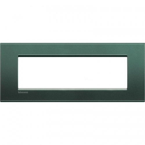 Рамка 7мод. LivingLight прямоугол. зел. шелк Leg BTC LNA4807PK 1041799