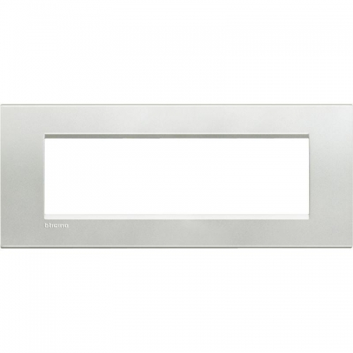 Рамка 7мод. LivingLight прямоугол. серебро Leg BTC LNA4807AG 1041808