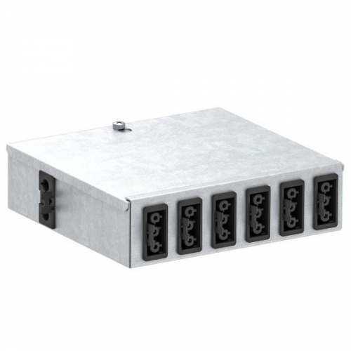 Распределитель энергии UVS 160х150х48мм сталь UVS-6S2SA1P OBO 6108013 1138918