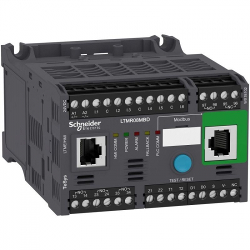 Реле TESYS T MODBUS 0.4-8A 24V DC SchE LTMR08MBD 223099