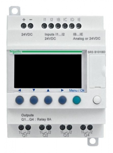 Реле ZELIO LOGIC 16ВХ/10ВЫХ 200В SchE SR3PACKFU 120863