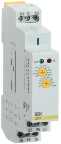 Реле задержки включения ORT 2 конт. 230В AС ИЭК ORT-A2-AC230V 463843