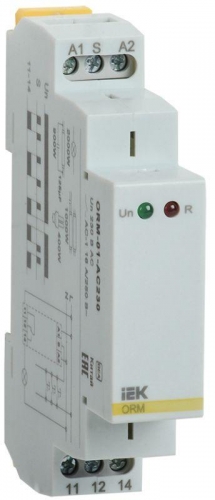 Реле импульсное ORM 1 конт. 230В AC ИЭК ORM-01-AC230 463873