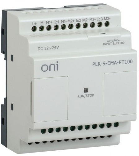Реле логическое PLR-S. 3 RTD ONI PLR-S-EMA-PT100 454070