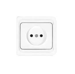 Розетка 1-м СП Валери 16А IP20 бел. Universal В0022 75137