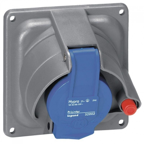 Розетка Hypra 16А 200/250В 2К+3 IP44 Leg 052002 289610