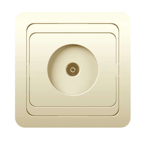 Розетка TV 1-м СП Classic крем. POWERMAN 1156516 67967