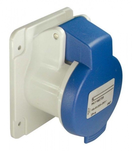 Розетка кабельная 16А 220В 2P+E IP44 SchE PKF16G423 132935