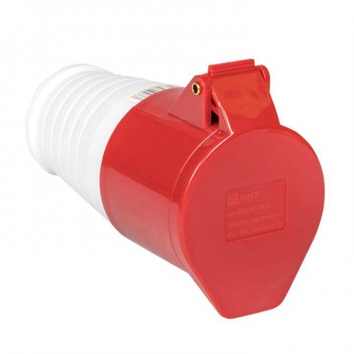 Розетка кабельная 16А 380В 3P+E+N IP44 EKF (215) ps-215-16-380 126569