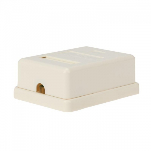 Розетка компьютерная 1-м ОП RJ45 CAT 5E бел. REXANT 03-0121 212328