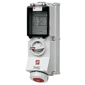 Розетка наруж. уст. Duo 32А 3P+E 3ч IP67 Mennekes 5946A 157074