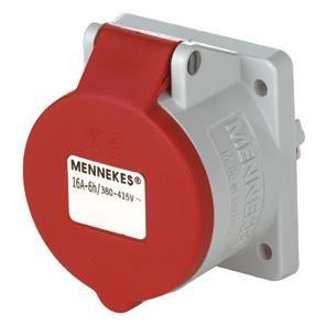 Розетка скрыт. уст. 16А 380В 3P+E+N I44 прямая Mennekes 3385 84755