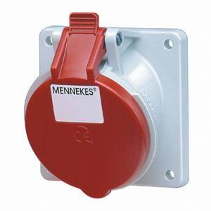 Розетка скрыт. уст. 32А 400В 3P+E IP44 косая 20гр Mennekes 3136 155706
