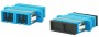 Адаптер проходной FA-P11Z-DSC/DSC-N/BK-BL оптич. SC/UPC-SC/UPC SM duplex корпус пласт. син. черн. колпачки Hyperline 243945 410924