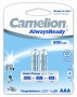 Аккумулятор R03 NI-MN 900мА.ч Always Ready BL-2 (блист.2шт) Camelion 9165 331749