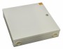 Бокс оптический FO-WBX-4хSLT-W140H42-32UN-GY универс. настенный от 8 до 32 портов (SC duplex LC ST FC) (со спайс. пласт. без пигтейлов. и прох. адапт.) сер. Hyperline 250442 442232