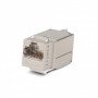 Вставка KJNE-8P8C-C6a-90-SH-F-WH Keystone Jack RJ45(8P8C) кат.6a 110 IDC заделка с помощью NE-TOOL бел. Hyperline 46629 1201653