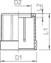 Втулка защитная для соединения 129 M50 (уп.25шт) OBO 2047888 297307