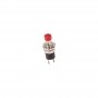 Выключатель-кнопка металл 220В 2А (2с) (ON)-OFF d7.2 красн. Micro (RWD-301 PBS-10B) Rexant 36-3310 499681