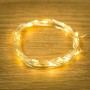 Гирлянда "Роса" (батарейки 3хААА в компл.) 2м 20LED тепло-бел. прозр. провод 2Вт 4.5В IP20 NEON-NIGHT 303-006 305411