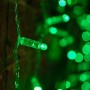 Гирлянда Дождь "ПЛЕЙ-ЛАЙТ" 2х1.5м 192LED 12Вт 220В IP44 зел. прозр. провод NEON-NIGHT 235-304-6 477553