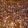 Гирлянда Дождь "ПЛЕЙ-ЛАЙТ" 2х1.5м 360LED 22Вт 230В IP44 бел.; фиксинг бел. провод NEON-NIGHT 235-115 125391