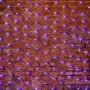 Гирлянда Сеть "НЕТ ЛАЙТ Каучук" 2х4м 560LED 33Вт 220В IP54 двойные диоды (с контроллером) бел./син.; черн. провод NEON-NIGHT 217-133 281516