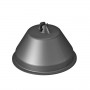 Держатель проволоки d8 для плоской кровли 165 KR RD8 PE OBO 5218861 155712