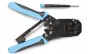 Инструмент HT-2008AR обжимной для RJ45 RJ12 RJ11 (8P8C 6P6C 4P4C) проф. с храповым механизмом Hyperline 35549 1201484
