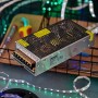 Источник питания для LED модулей и линеек 12В 150Вт с разъемами под винт IP23 Rexant 200-150-1 247442