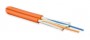 Кабель FO-D3-IN-50-2-LSZH-OR волоконно-оптический 50/125 (OM2) многомод. 2 волокна duplex zip-cord плотное буф. покрытие (tight buffer) 3.0мм для внутр. прокл. LSZH оранж. Hyperline 222535 442378