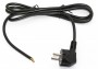 Кабель PWC-SHM-OE-3.0-BK с вилкой Schuko (open end) длиной 3.0м (3х0.75кв.мм) черн. Hyperline 229246 1201262