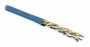 Кабель витая пара UUTP4-C6-P24-NCR-IN-LSZH-BL-100 U/UTP кат.6 4 пары (24 AWG) мж (patch) без разделит. LSZH нг(С)-HF син. (уп.100м) Hyperline 273528 1203274