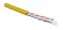 Кабель витая пара UUTP4-C6-S23-IN-LSZH-YL-100 U/UTP кат.6 4 пары (23 AWG) ож (solid) с разделит. LSZH нг(С)-HF жел. - (уп.100м) Hyperline 273525 1203230