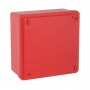 Коробка распр. ОП 100х100х50 (гладкие стенки) IP56 красн. ДКС 53811 323775