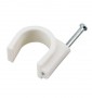 Крепеж кабеля круглый 20мм (уп.50шт) Rexant 07-4020 405002