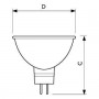 Лампа галогенная Accent 20W GU5.3 12V 36D Philips 871150041199060 13801