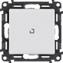 Механизм выключателя 1-кл. СП Valena Life 10А IP20 250В 10АХ с подсветкой; с лицевой панелью бел. Leg 752410 413968