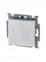 Механизм переключателя 1-кл. Basic ал. бел. ABB 1012-0-2145 97712