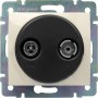 Механизм розетки TV-R СП Valena проходная 1.5дБ сл. кость Leg 774332 88438